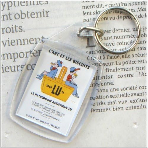 Keychain Savignac "LU art and biscuits"