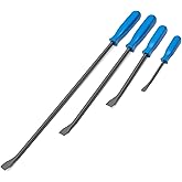 ROTATION Angled Tip Handled Pry Bar Set, 4-Piece (8, 12, 18, 24 in.)