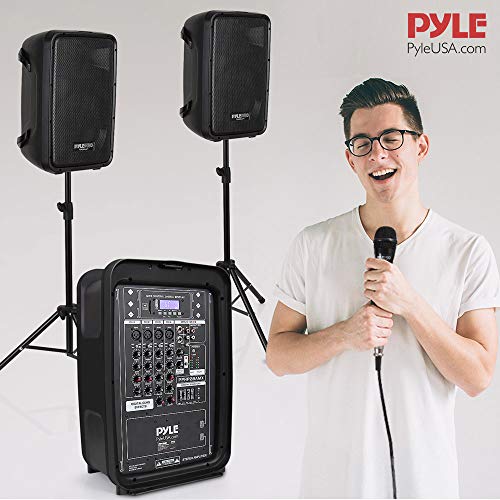 6 Speaker+Mixer+Bundle+Bluetooth+Microphone