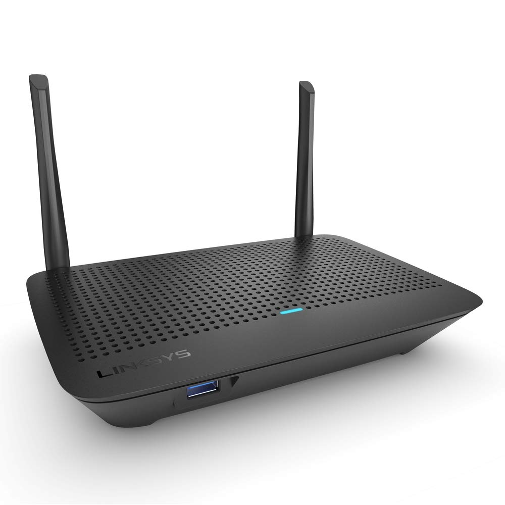 Linksys MR6350 Dual Band Mesh WiFi 5 Router (AC1300) - Works with Velop Whole Home WiFi System - Wireless Internet Gaming Router with MU-MIMO, Parental Controls & Guest Network Via Linksys App