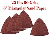 Pack 25 Sandpaper 60 Grits 3