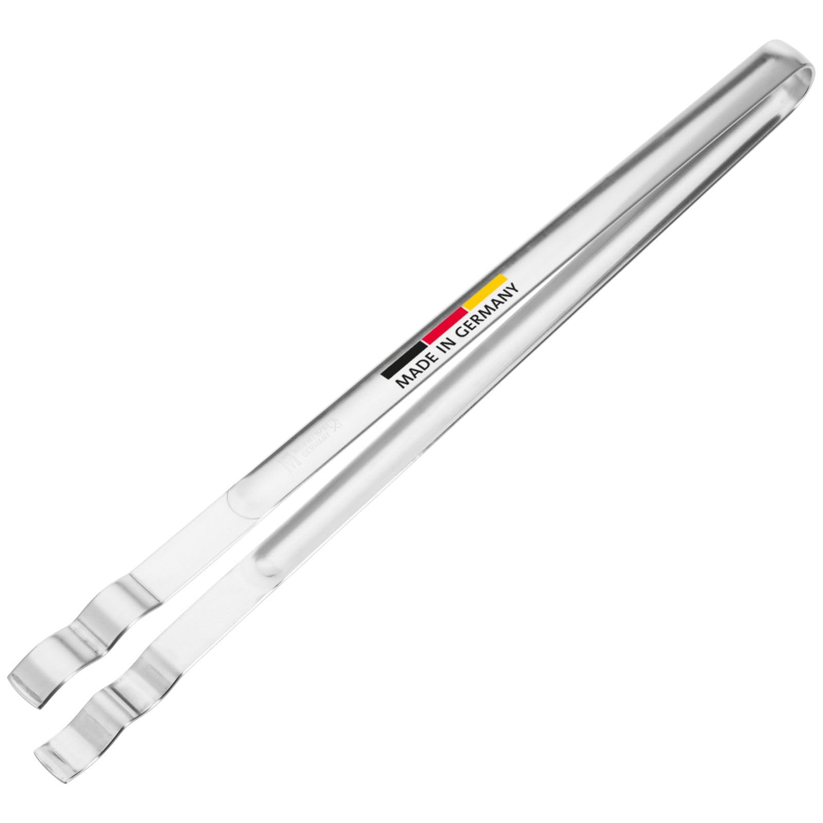 Westmark Barbecue Tongs, Sausage And Serving Tongs With Crimped Gripping Ends, Stainless Steel, Length: 35.4 cm, Silver, 12752270