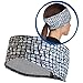 TrailHeads Women's Print Ponytail Headband – 12 prints - Made in USA - frost garden