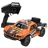 Cheerwing REMO Rocket RC Truck 1:16 2.4Ghz 4WD Remote Control Car High Speed Off-road Short Course Truck Orange