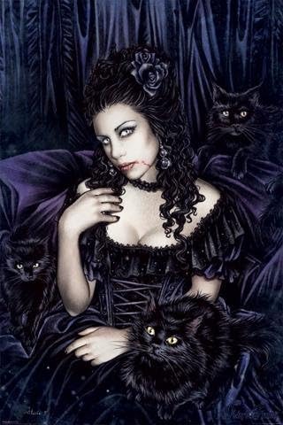 1art1 Poster Gothique Chat Noir Victoria Frances 91 X 61 Cm Amazon Fr Cuisine Maison 1art1 Poster Gothique Chat Noir Victoria Frances 91 X 61 Cm Amazon Fr Cuisine Maison