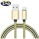 USB Type C Cable, Metal Braided 6.6 ft 2 Pack Durable USB-A to USB-C Charging Cable, Fast Charger Cord for Samsung Galaxy S21 S20+ S10 S9 S8 A51 Note PS5 Controller Pixel