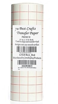 JH Best Crafts 12 Inch x 10ft Roll Transfer Paper
