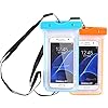 KAMII-3-Pack-Universal-Clear-Waterproof-Bag-Pouch-Dry-Bag-for-Water-Activities-Fit-for-Family-or-Group-Activities-Universal-Size-for-Smartphones-up-to-6-Inches