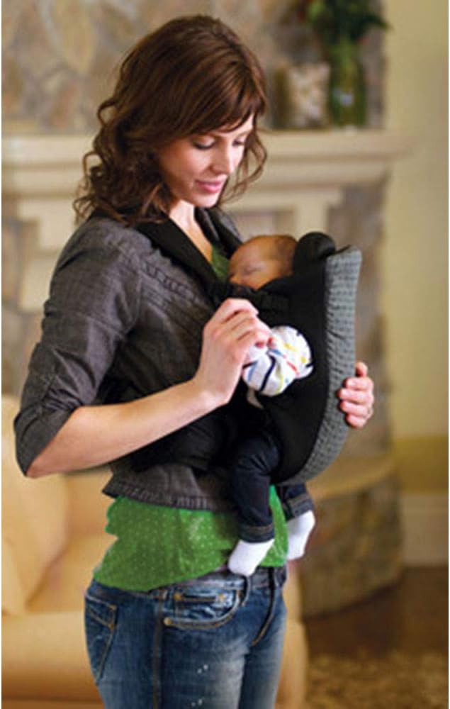 Tomy Porte Bébé Évolutif 3 en 1 Gris/Noir: Amazon.fr: Bébés 