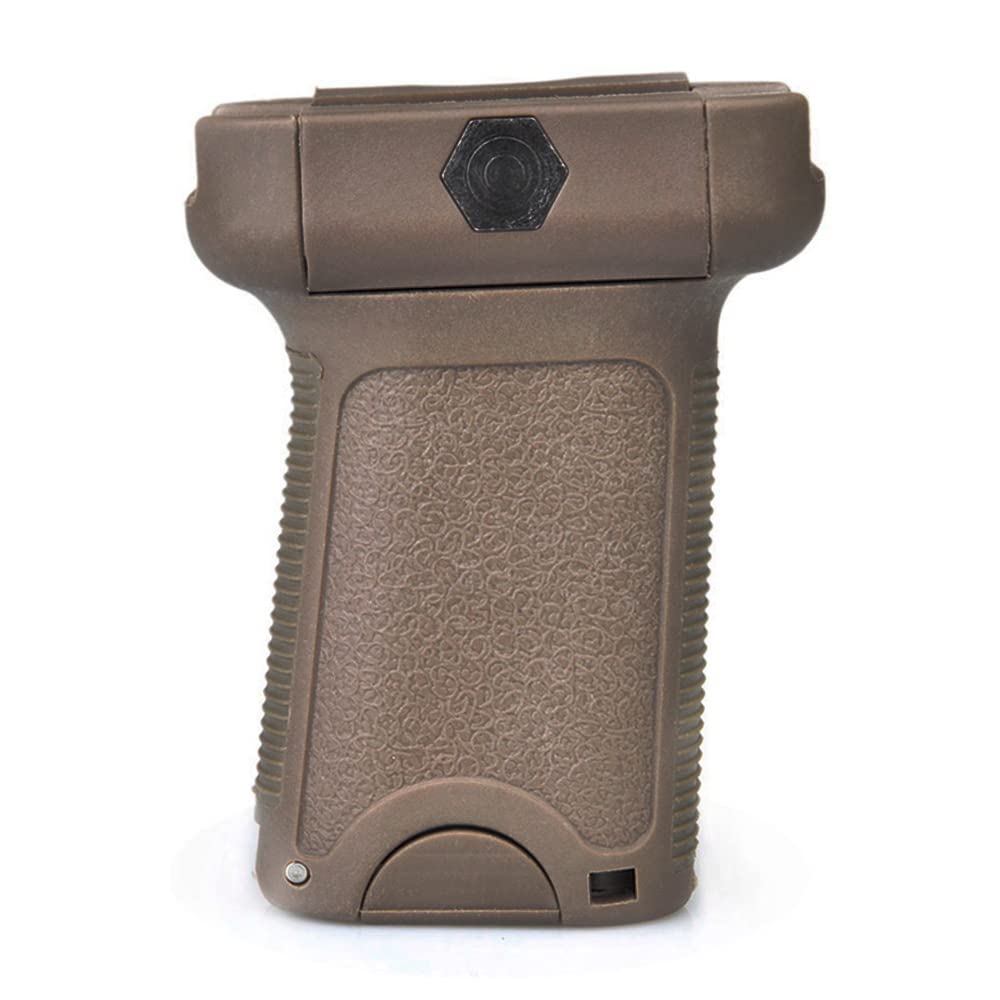 SBGJMY Tactical Front Grip Vertical Foregrip for 20mm Picatinny Rail System (Tan)
