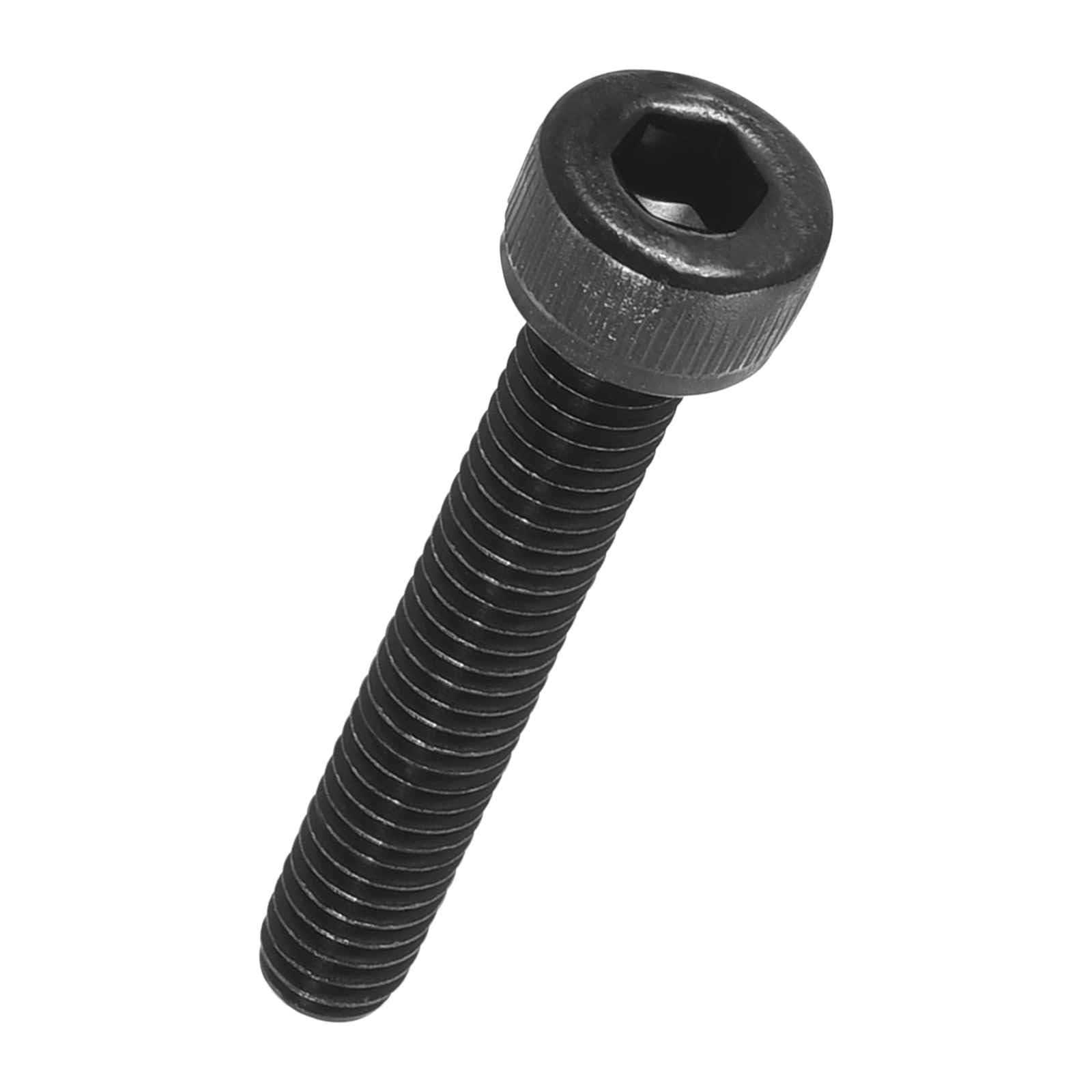Kozelo 50pcs Socket Head Cap Screws - [M4-0.7 x 28mm] Alloy Steel Black Oxide Grade 12.9 Internal Hex Screw Full Thread for Industrial & Machinery Use, Black — image 1