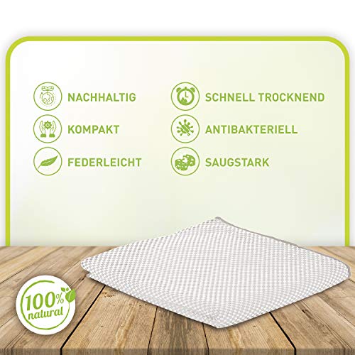 Bamboo Friends Bamboe reishanddoek – compact, vederlicht, super absorberend, antibacterieel & sneldrogend – voor sport… - Image 3