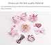 HaloVa Hair Accessories Baby Little Girls Hair Clips Bows Barrettes Hairpins Set,Pink,small