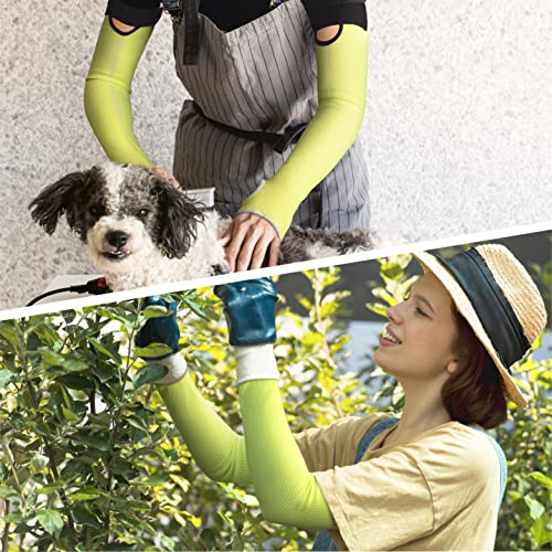 OriStout KevlarSleeves with Thumb Hole, Cut Resistant Gardening