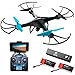 Force1 Drone with Camera Live Video - “U45WA” WiFi FPV Drone w/ HD Drone Camera and 2 Quadcopter Drone Batteries for Drones with Camera for Adults + Kids