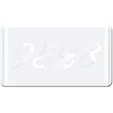 BearHoHo Escape Room Game Password Clue Cards Props Magic Transparent Acrylic Cards for Real Life Puzzle Game Pile Four Cards Up to Get Clues Run Away from Player Adventure Secret Room