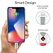 Iphone Charger Cable,Gihery iphone cable zinc 6ft 3pack 8pin iphone Charger USB to Lightning Cable Compatible with iphone X/8/8plus/7/7plus/6s/6s Plus/6/6 Plus/5/5S/SE/iPad and more(red)