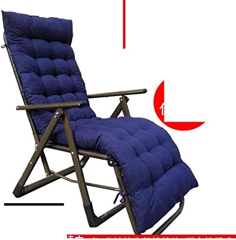KFIENKSGNDKJF Comfortable Thicken Long Folding handle Lounge chairs Padding Plush pad Protection Waist Health-F 48x155x8cm(19x61x3)