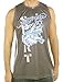 Ed Hardy Mens Tiger Roar Sport Tank Top- Gray - Medium