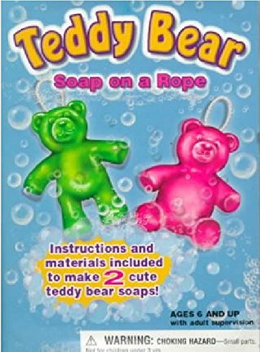 Teddy Bear Soap on a Rope by Alyssa Blauberg