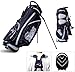 Team Golf NFL Fairway Golf Stand Bag, Lightweight, 14-way Top, Spring Action Stand, Insulated Cooler Pocket, Padded Strap, Umbrella Holder & Removable Rain Hood