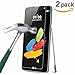 TANTEK [2-Pack Screen Protector for LG G Stylo 2 Plus/LG G Stylus 2 Plus (5.7 Inch,2016 Edition),Tempered Glass Film,Ultra Clear,Anti Scratch,Bubble Free,Case Friendly