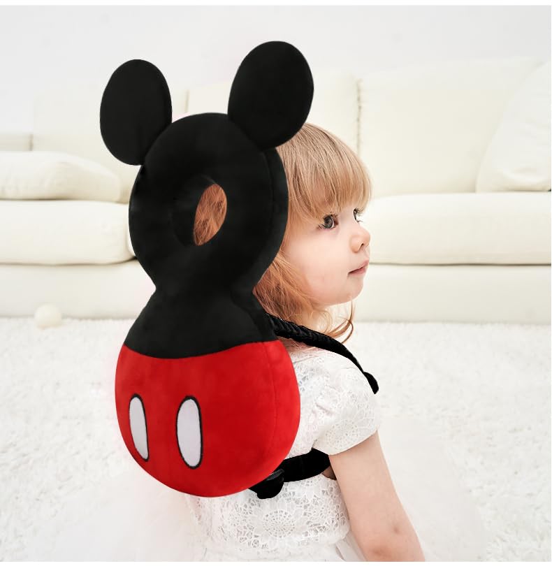 Disney baby Toddler Baby Head Protection Backpack for Walking Crawling