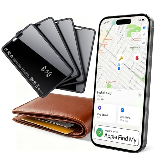 Apple 2026 Slim Wallet Tracker Card