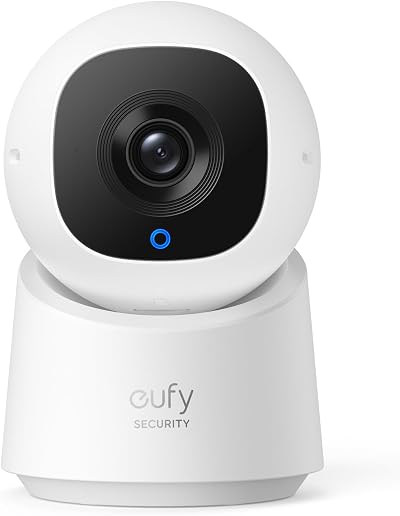 eufy Security Indoor Cam C210 1080p Wi-Fi Camera 360 Pan Tilt AI Human Motion