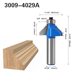 Pangocho Jinchao-Router bits, 12mm Shank Corner