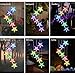 Slopehill Solar Wind Chime Changing Colors Waterproof Six Star Solar Powered LED Hanging Lamp for Outdoor Garden Party Decoration1