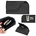 Rugged Horizontal Heavy Duty Suede & Nylon Wallet Case with Belt Loop fits BLU Studio 7.0