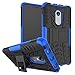 Xiaomi Redmi Note 4X Stand Case DWaybox Rugged Heavy Duty Hard Back Case Cover with Kickstand for Xiaomi Redmi Note 4X / Xiaomi Redmi Note 4 / Hongmi Note 4 5.5 Inch (Blue)