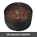 Mophorn 12-Pack 100 Gallon Plant Grow Bag Aeration Fabric Pots with Handles Black Grow Bag Plant Container for Garden Planting Washable and Reusablethumb 3