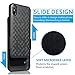 Comsoon iPhone Xs Max Case Holster, [Heavy Duty Protection][Belt Clip][Kickstand] 2 in 1 Slim Hard Shell Cover with 180 Degree Swivel Belt Clip Holster for Apple iPhone Xs Max 6.5 inch 2018 (Black)