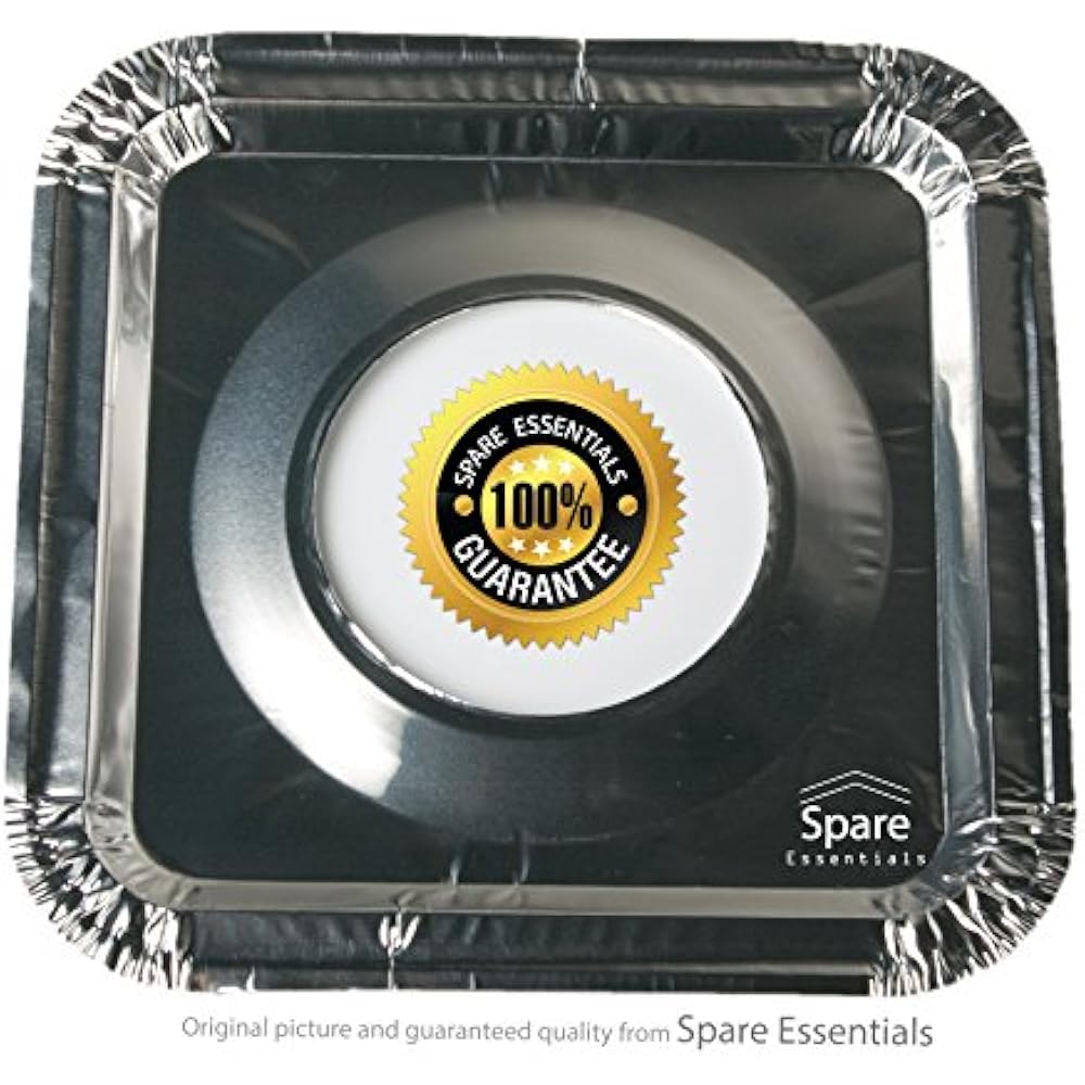 45PACK Bakeware Aluminum Foil Square Stove Burner Covers Range