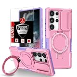 FRLMOOES Magnetic for Samsung Galaxy S22 Ultra Case