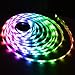 LED Flexible Strip Lights RGB 150LEDs 16.4Ft(5M) DC12V SMD5050 4Pin Dimmable Multicolor Tape Lighting for DIY Christmas Garden Outdoor Closet TV Backlight Mirror Decoration (Waterproof)