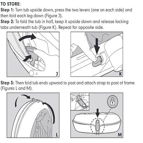 summer infant easystore comfort tub