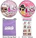 LOL Surprise Dolls Gift Bundle Includes (1) Limited Edition Glitter Glam + (1) Eye Spy Series 4 Pets + 8 L.O.L Tattoos + Bonus Action Media Storage Bag!