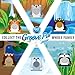 GOgroove Mini Cute Animal Battery Powered Portable Wired Speaker (Penguin) with LED Night Light Speaker for Kids - Passive Subwoofer, Built-in 3.5mm AUX Cable - Plug into Tablets, Phones, more