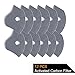 Sleebas Set of 12 Activated Carbon Filters, 5 Layers Filtration Exhaust Gas Anti Pollen Allergy Dust Mask Replacement Filter for Mesh or Neoprene Dust Mask (12 PCS)