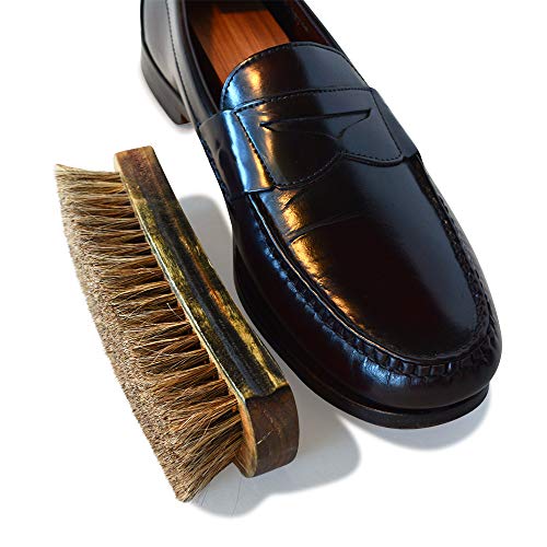 Horsehair Shoe Shine Brush 2pack - Downtown Shoe Supply Co.