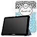 MoKo Verizon Ellipsis 10 Case - Ultra Slim Lightweight Smart-shell Stand Cover Case for Verizon Ellipsis 10 2015 Tablet, Crown BLUE