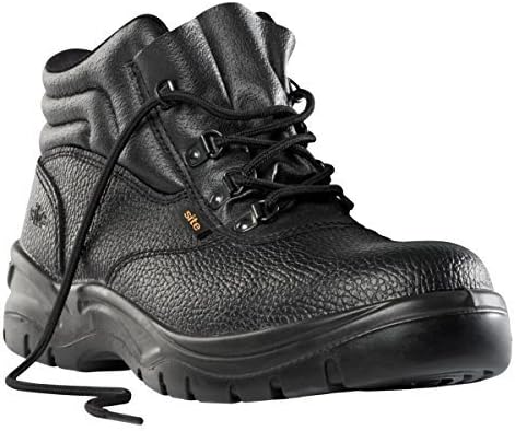 Site Slate Chukka Safety Boots Black Size 12 by Site