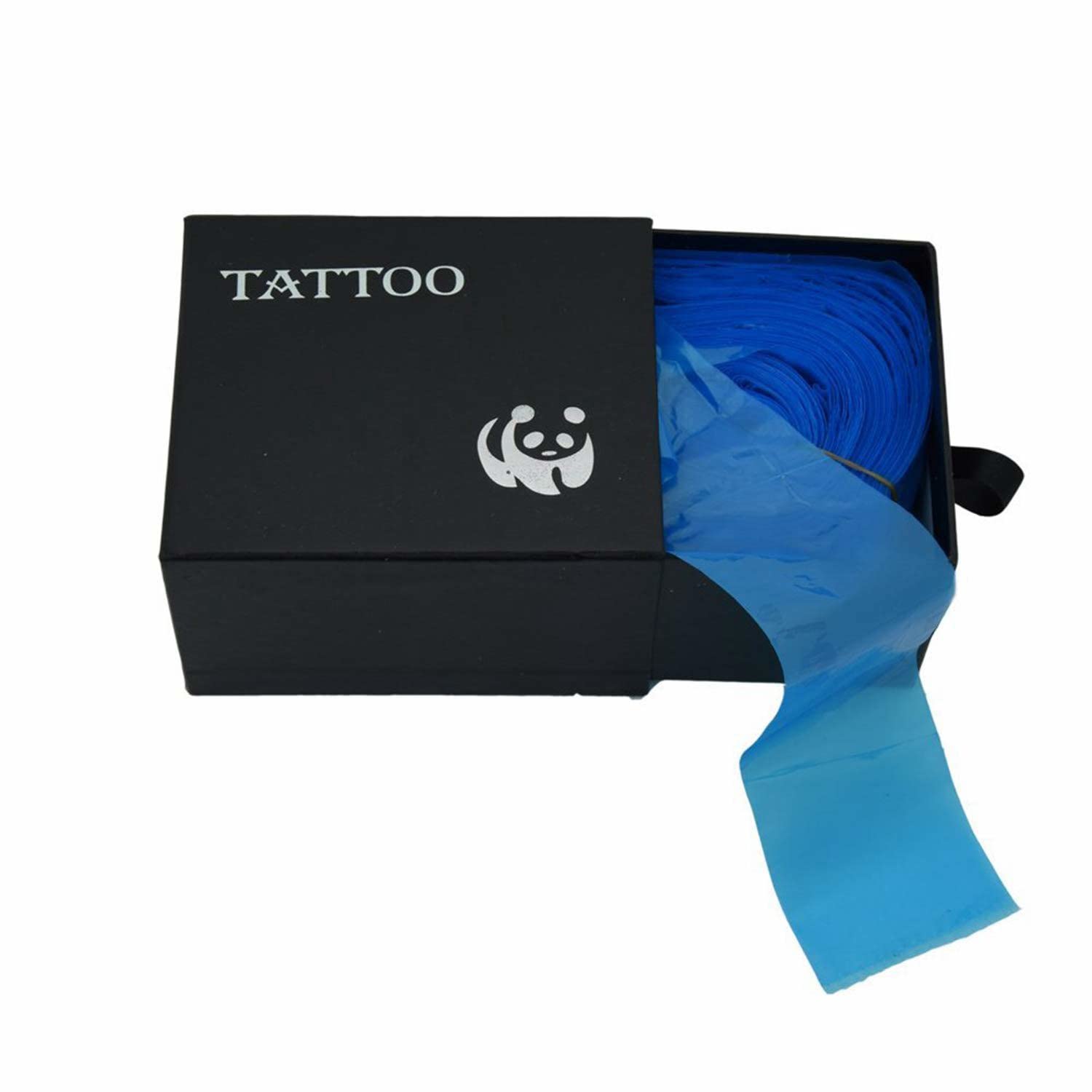 Tattoo Clip Cord Covers,New Star Tattoo One Box of 100PCS Plastic Blue Clip Sleeves Tatto Cord Bags for Tatto Supply Cover Cable Sleeve Tattooing Kit leeve