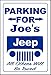 Jeep Parking Sign / Jeep Sign Personalize Name Free 8x12