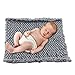 Play Tailor Chunky Knit Blanket for Newborn Photography Props Baby Photo Backdrop Rugs Newborn Basket Filler (19.7