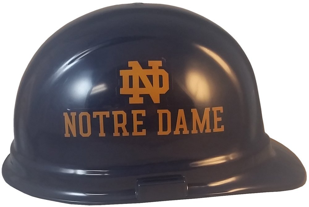 notre dame hard hat