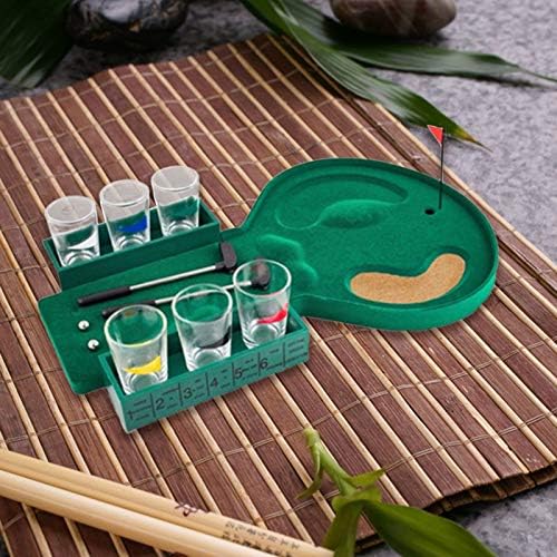 Mini golf set with various colored golf balls, priced at $53.25 as of August 9, 2023.